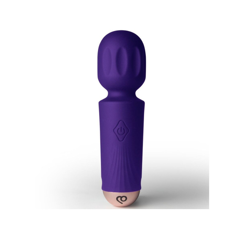 Rocks - Off - Mini Wand Recargable 16 Funciones Violeta | Vybes.it