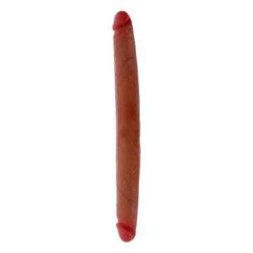 GET REAL - DILDO IN SILICONE A DOPPIA ESTREMITÀ CARAMELLO 40 CM
