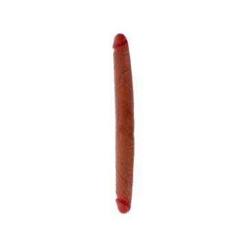 Get Real - Godemichet En Silicone À Double Extrémité Caramel 40 Cm