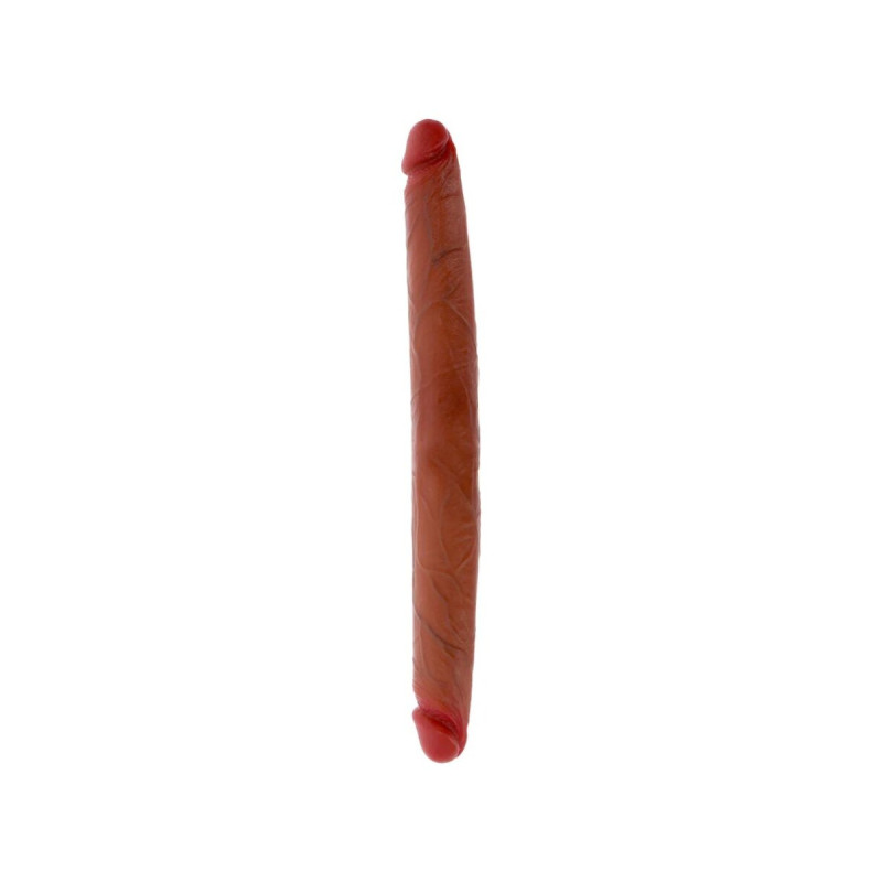 Get Real - Godemichet En Silicone À Double Extrémité Caramel 40 Cm