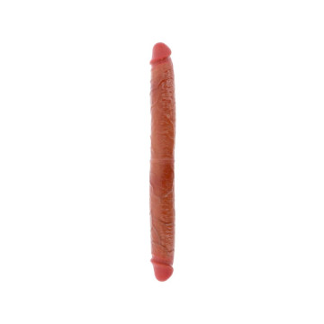 Get Real - Doppelendes Silikon - Dildo Karamell 46 Cm | Vybes.it