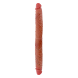 GET REAL - DILDO IN SILICONE A DOPPIA ESTREMITÀ CARAMELLO 46 CM