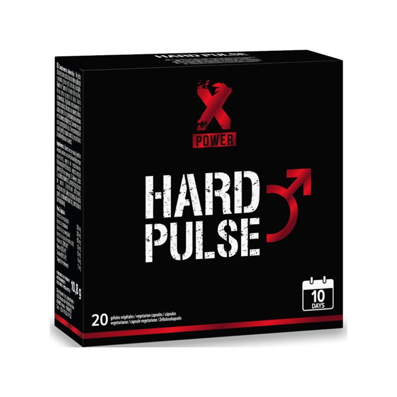 XPOWER - TRATTAMENTO HARD PULSE EXPRESS 10 GIORNI DI EREZIONE E RESIS…