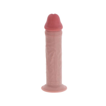 Get Real - Dildo Deluxe Dong Grueso De Doble Densidad Tpe 29.5 Cm |