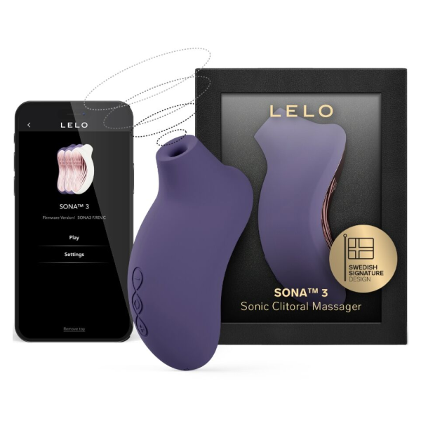 LELO - SONA 3 SONIC KLITTORIALMASSAGEGERÄT CYBER PURPLE