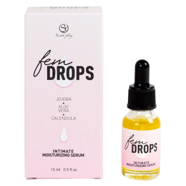 SECRETPLAY - FEM DROPS SÉRUM HIDRATANTE ÍNTIMO 15 ML