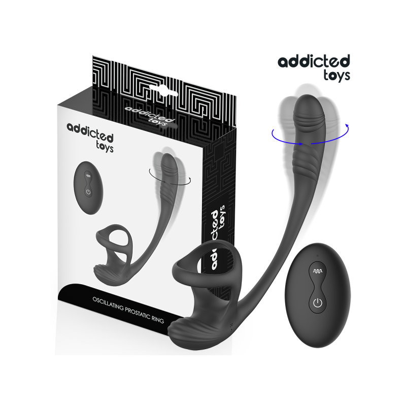 Addicted Toys - Plug Anale Con Vibrazione E Oscillazione A 360º E