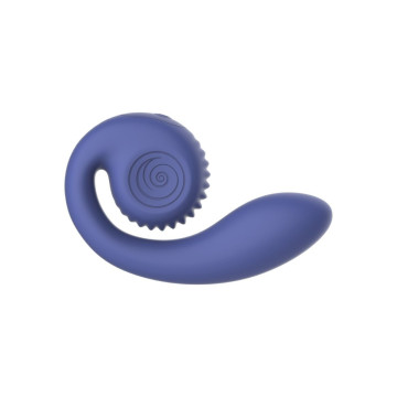 Snail Vibe - Gizi Lite Vibrador Dual Punto G Y Clítoris Morado |