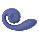 SNAIL VIBE - GIZI LITE VIBRADOR DUAL PUNTO G Y CLÍTORIS MORADO