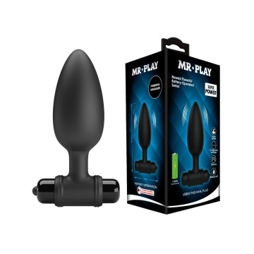 Mr Play - Plug Anal Super Power Con Vibración | Vybes.it
