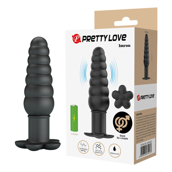 PRETTY LOVE - IMRON PLUG ANAL CON VIBRACIÓN