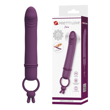 PRETTY LOVE - CORA VIBRADOR FORMA PENE CON ANILLO DE SUJECIÓN