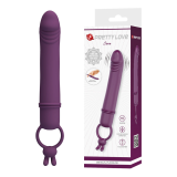 PRETTY LOVE - CORA VIBRADOR FORMA PENE CON ANILLO DE SUJECIÓN