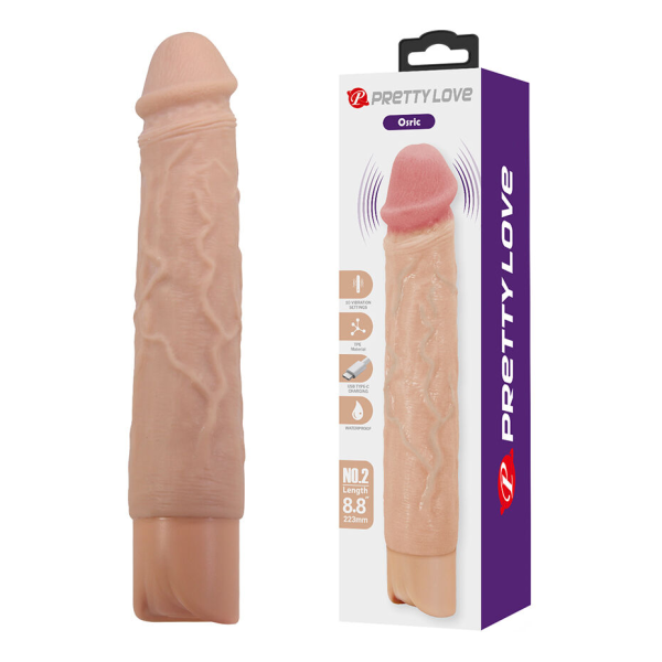 PRETTY LOVE - OSRIC VIBRADOR REALÍSTICO FLEXIBLE