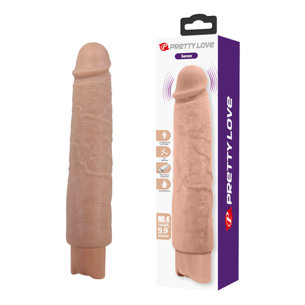 PRETTY LOVE - SOREN VIBRADOR REALÍSTICO FLEXIBLE