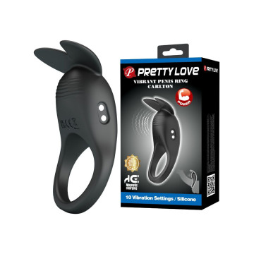 Pretty Love - Carlton Anillo Para Pene Con Estimulador De Clítoris