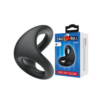 Crazy Bull - Nestor Anillo Ergonómico Para Pene Y Testículos |