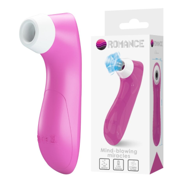 ROMANCE - SUCCIONADOR DE CLÍTORIS CON TECNOLOGÍA DE PULSACIÓN ROSA