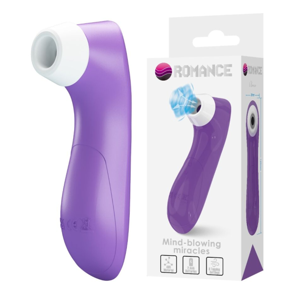 ROMANCE - SUCCIONADOR DE CLÍTORIS CON TECNOLOGÍA DE PULSACIÓN MORADO