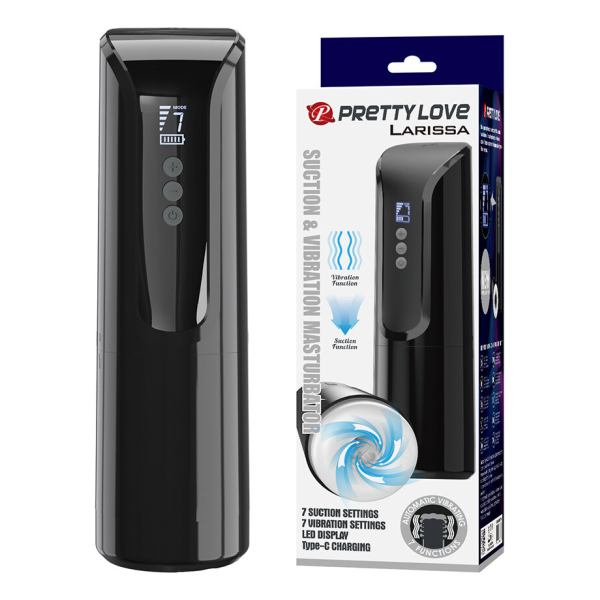 PRETTY LOVE - LARISSA MASTURBADOR SUCCIONADOR CON VIBRACIÓN