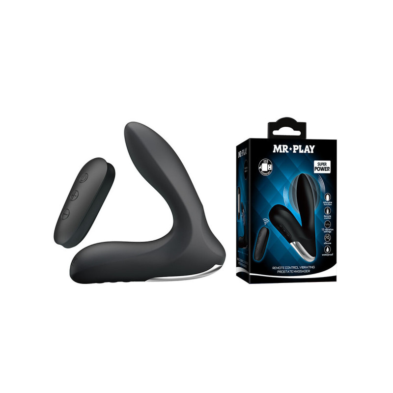 Mr Play - Masseur De Prostate Avec Télécommande À Vibrations |