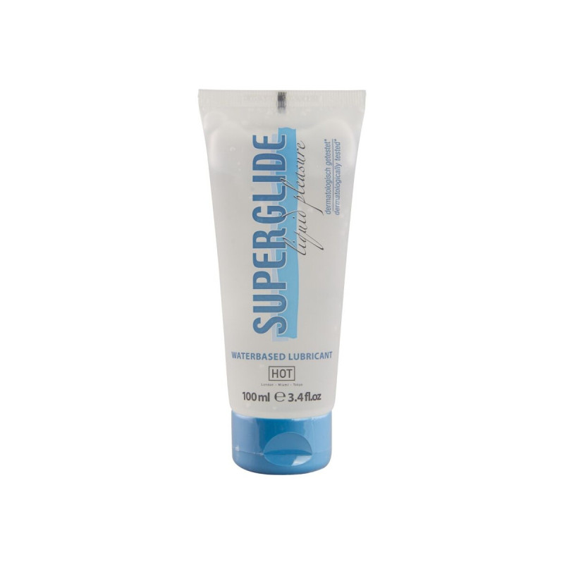 HOT - SUPERGLIDE LIQUID PLEASURE GLEITMITTEL AUF WASSERBASIS 100 ML