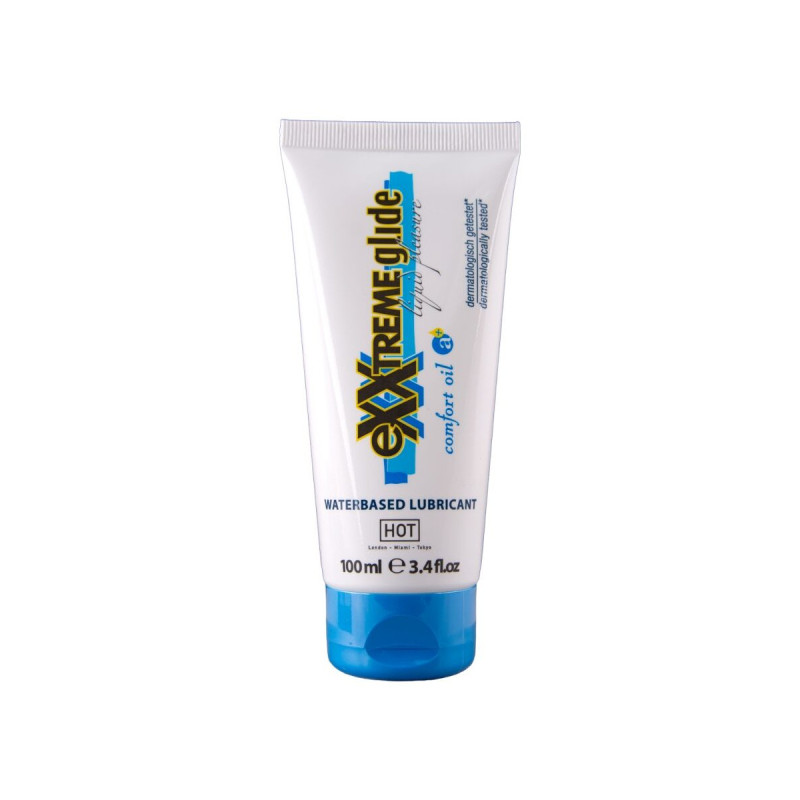 HOT - EXXTREME GLIDE WATERBASED LUBRICANT + COMFORT OIL A+ 100 ML - W…