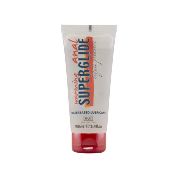 HOT - ANAL SUPERGLIDE WARMING LIQUID PLEASURE WATERBASED LUBRICANT 10…