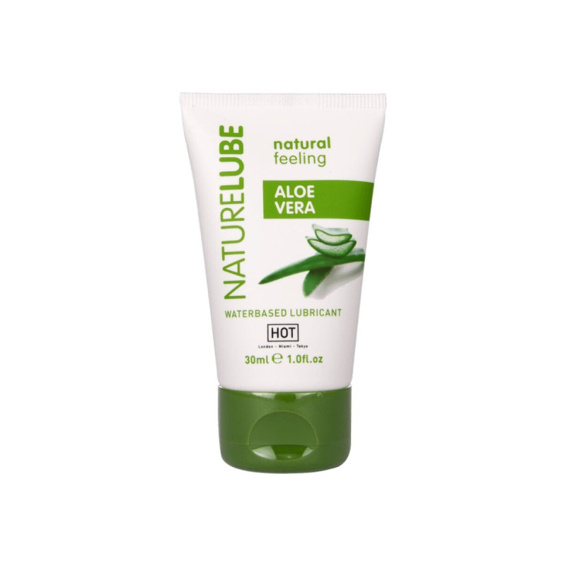 HOT - NATURE LUBE WATERBASED ALOE VERA 30 ML - Water-based
