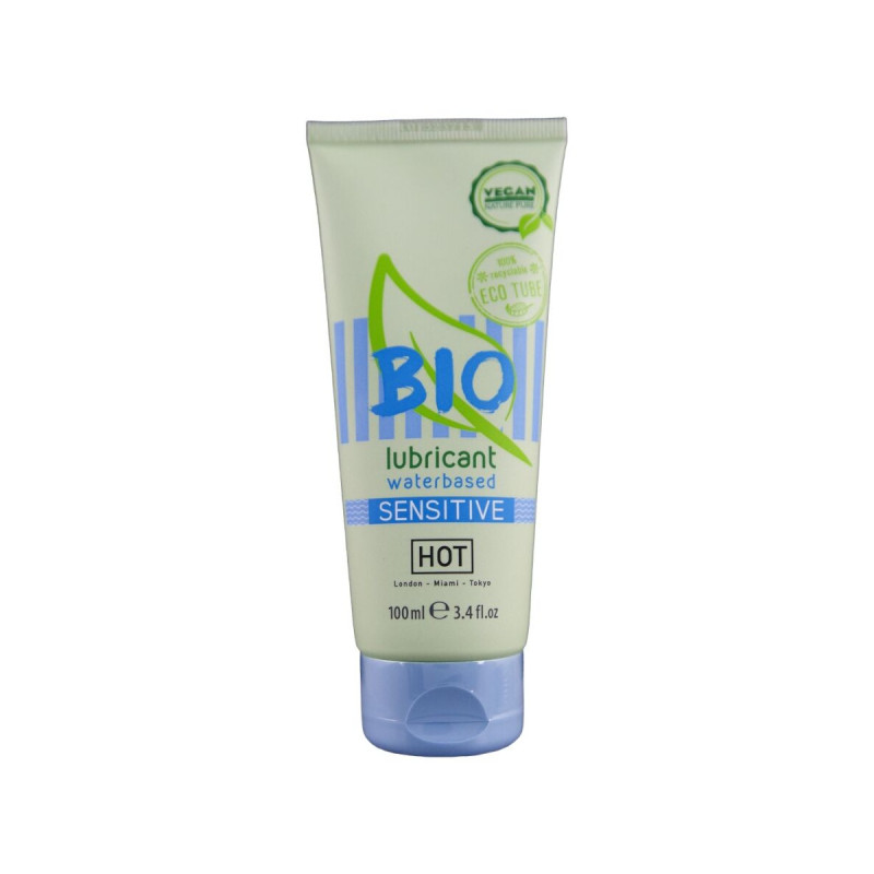 HOT - BIO LUBRIFICANTE A BASE ACQUA SENSITIV 100 ML - A base d'acqua