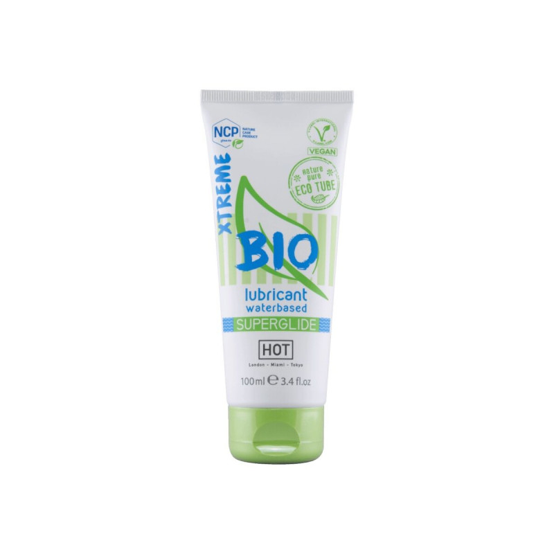HOT - LUBRIFIANT BIO À BASE D'EAU XTREME 100 ML | Vybes.it