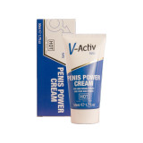 HOT - V-AKTIV PENIS POWER CREME FÜR MÄNNER 50 ML - Erektionssteigerung