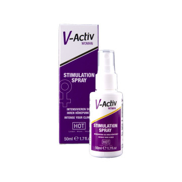 Hot - V - Activ Stimulationsspray Für Frauen 50 Ml | Vybes.it