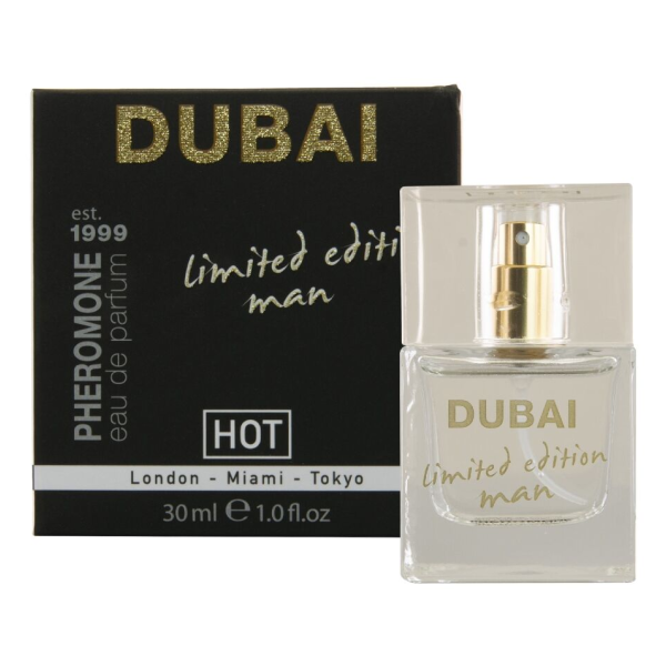 HOT - PHEROMONE PERFUME DUBAI EDICIÓN LIMITADA HOMBRE 30 ML