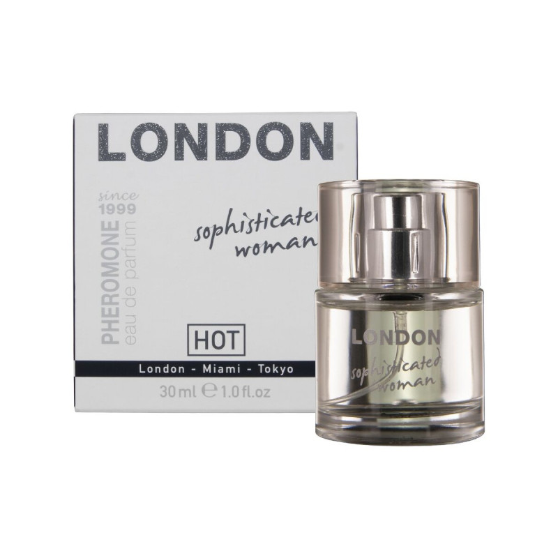 Hot - Perfume Con Feromonas London Sophisticated Mujer 30 Ml |