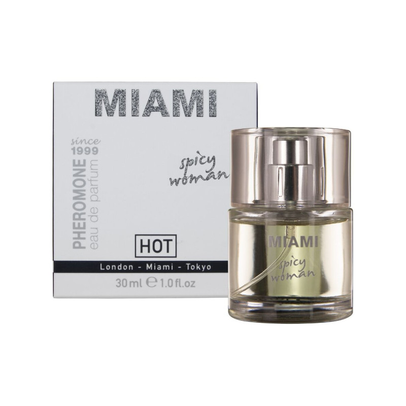 Hot - Perfume Con Feromonas Miami Spicy Mujer 30 Ml | Vybes.it
