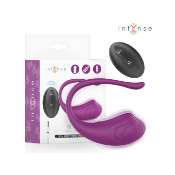 Intense - Olivia Œuf Vibrant Purple Avec Télécommande | Vybes.it