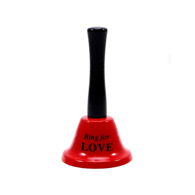 DIABLO PICANTE - RED 'RING FOR LOVE' HAND BELL - Single Farewell Games