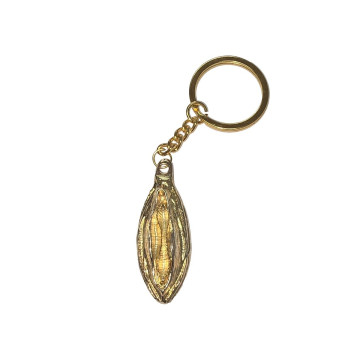 DIABLO PICANTE - METAL KEYCHAIN ​​WITH GOLD LIPS - Fun items