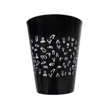 DIABLO PICANTE - TAZZA NERA 500 ML CON PENI BIANCHI - Giochi di addio…