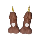 DIABLO PICANTE - BOUGIES CHIFFRES D'ANNIVERSAIRE EN FORME DE PÉNIS, T…