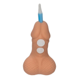 DIABLO PICANTE - PENE TONO CLARO VELA NÚMERO CUMPLEAÑOS