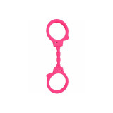 DIABLO PICANTE - SILICONE HANDCUFFS PINK | Vybes.it