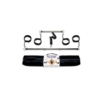 Fetish Fantasy Series - Series Spread Em Bar And Cuff Set | Vybes.it