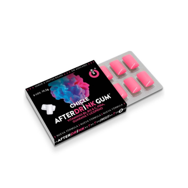 WUG After Drink – 1 X 8 UDS | El chicle funcional que te ayuda a recuperar energía tras la noche