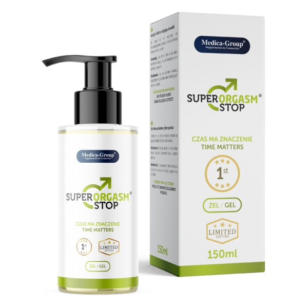 MEDICA GROUP - SÚPER ORGASM STOP GEL ÍNTIMO PARA HOMBRE 150 ML