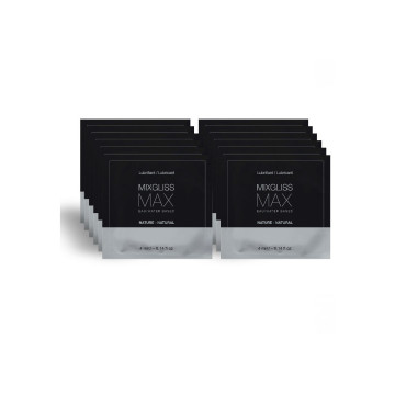 MIXGLISS - MAX ANAL DILATOR LUBRICANT PACK 12 SINGLE DOSE 4ML - Monod…