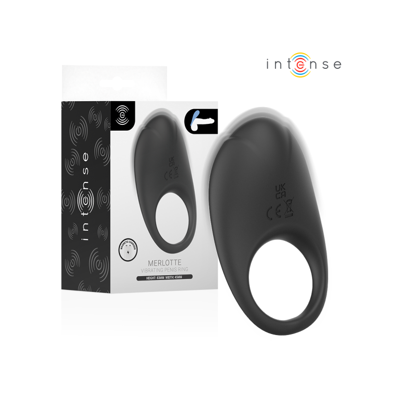Intense - Merlotte Anillo Vibrador Con Estimulación De Clítoris