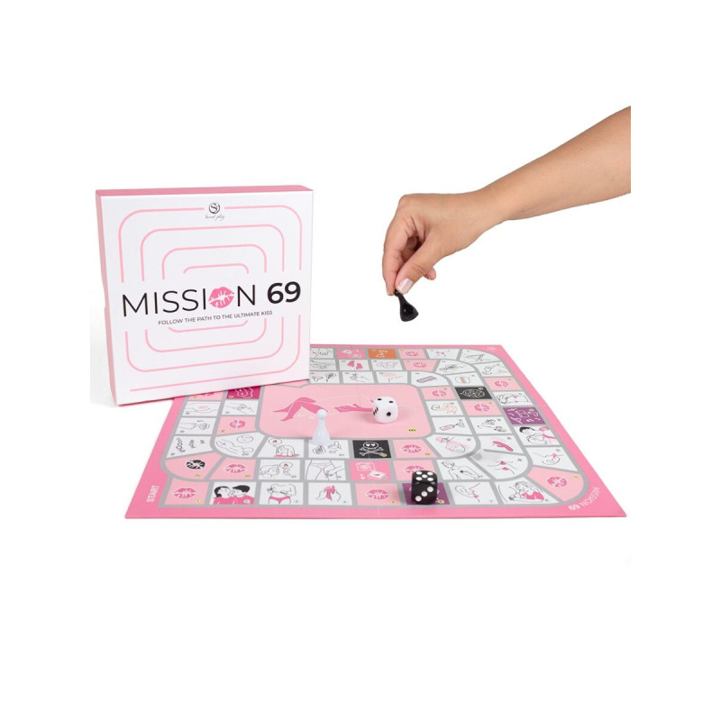 SECRET PLAY - GIOCO DA TAVOLO PER COPPIE "MISSION 69" - SECRETPLAY 10…