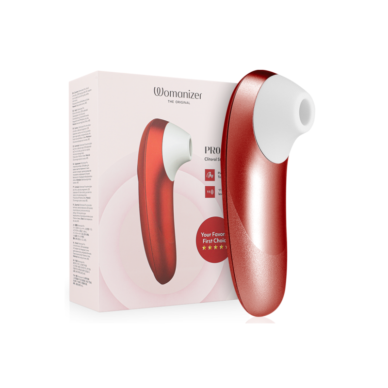 Womanizer - Pro Vibrant Estimulador De Clítoris Burdeos | Vybes.it